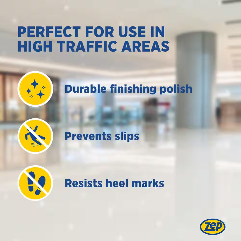 ZEP 1 Gal. High-Traffic Floor Polish (4-Pack)